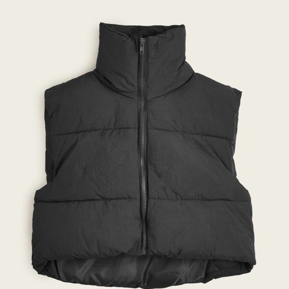 Women’s Black Puffer Vest